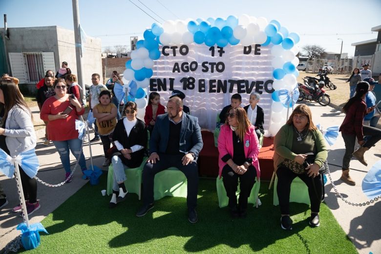 El Jardín Benteveo homenajeó a San Martín