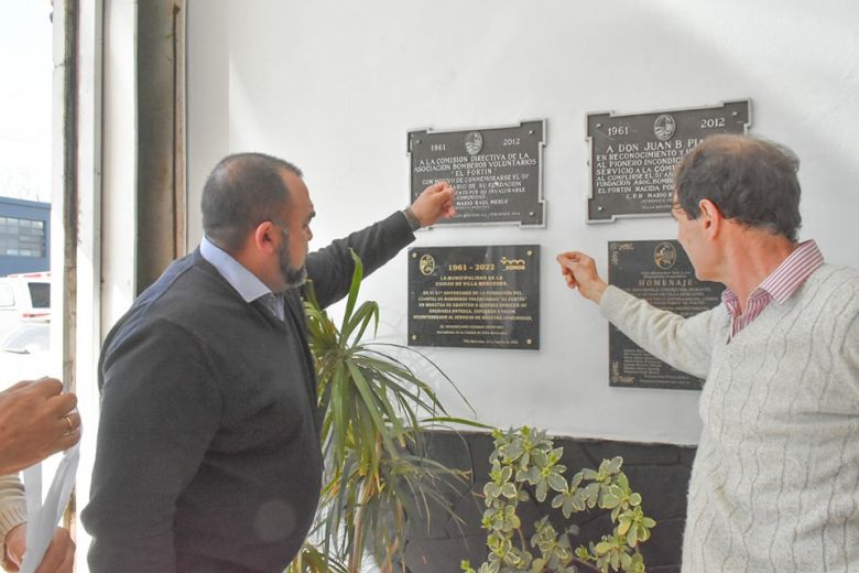 Los Bomberos Voluntarios del Fortín cumplieron 61 años