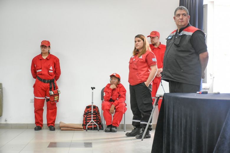 Arrancó el XXVIII curso de Mitigación de Desastres y Primeros Auxilios de Defensa Civil