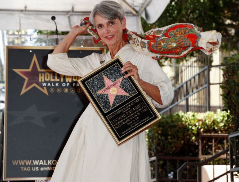 Luciano Pavarotti recibió una estrella en el Paseo de la Fama de Hollywood