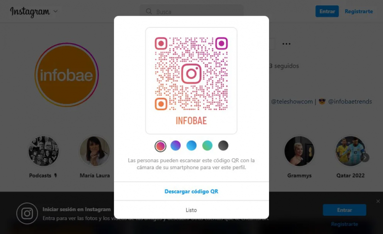 Instagram tiene una nueva forma de compartir publicaciones, reels y ubicaciones con códigos QR