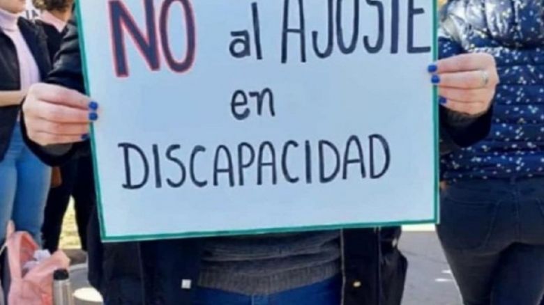 Otro día de protestas por la falta de pago a los prestadores de salud que atienden a personas con discapacidad