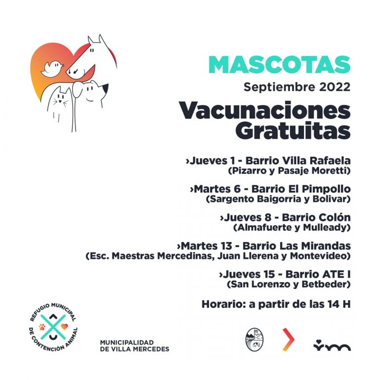 El mes de septiembre arranca con campañas de vacunación