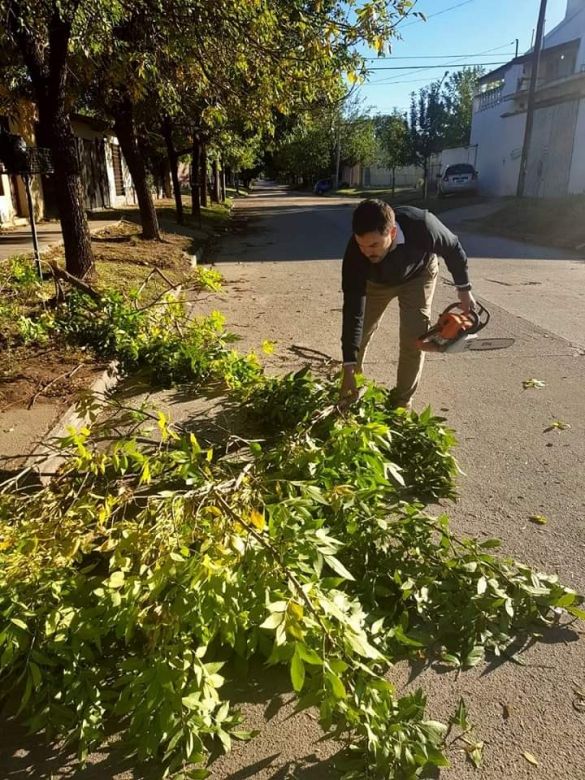 La Muni en tu Barrio + La UPrO en tu Casa visitan el barrio El Pimpollo