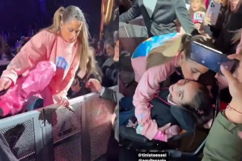 Tini Stoessel frenó su show y tuvo un conmovedor gesto con una de sus fans: “Sos luz”