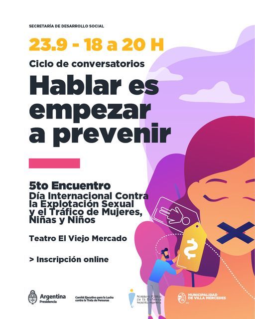 Realizarán un nuevo encuentro del ciclo de conversatorios