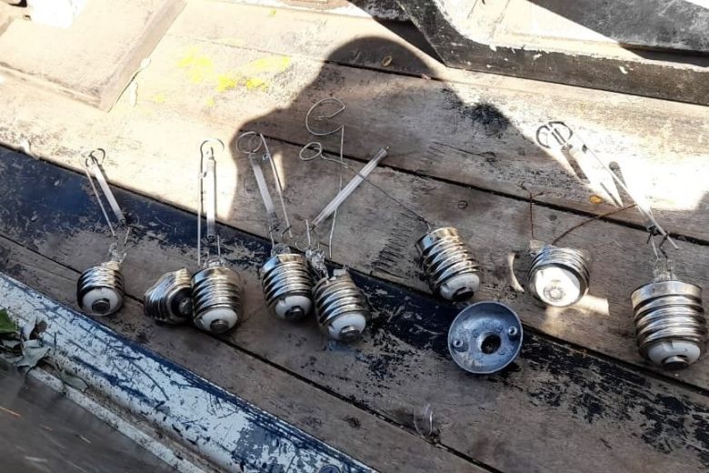 Reparan luminarias en el barrio La Ribera