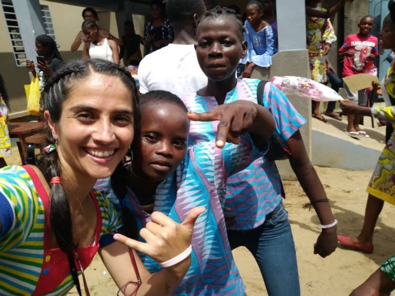 Una Argentina que acompaña a mujeres vulnerables en el Congo