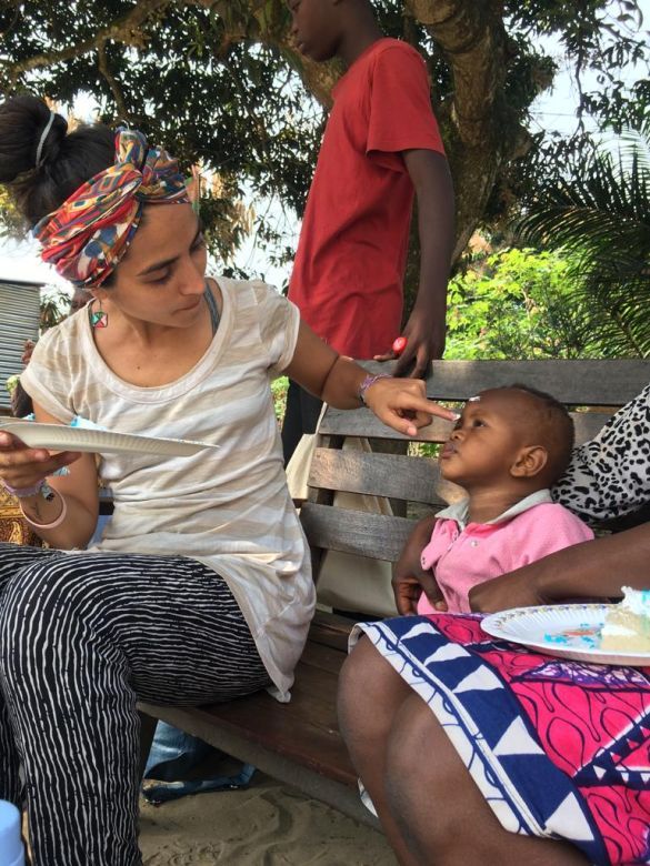 Una Argentina que acompaña a mujeres vulnerables en el Congo