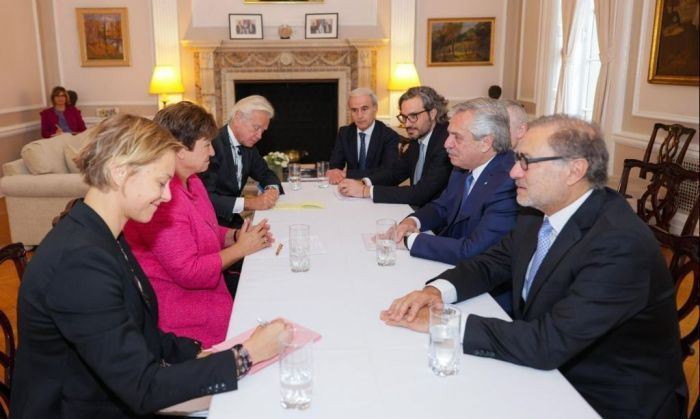 Georgieva: “Hay pleno compromiso por la aplicación del programa con el FMI”