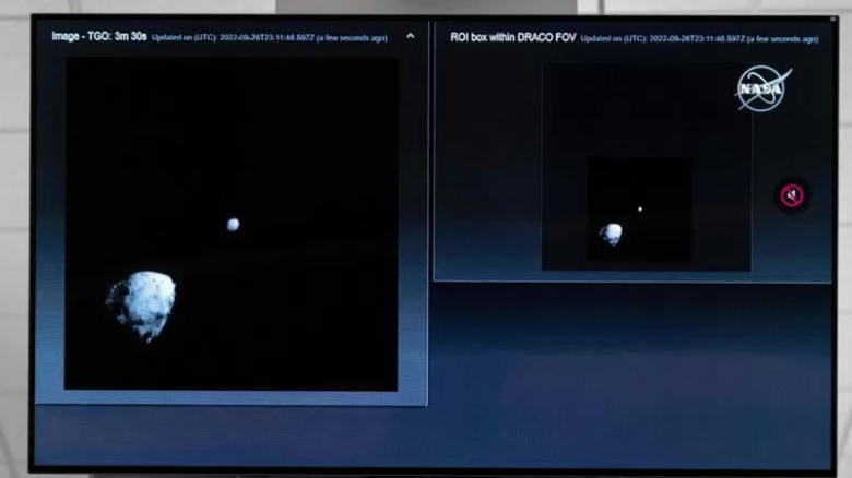 La NASA estrella con éxito la nave Dart contra el asteroide Dimorphos en una misión histórica para proteger la Tierra