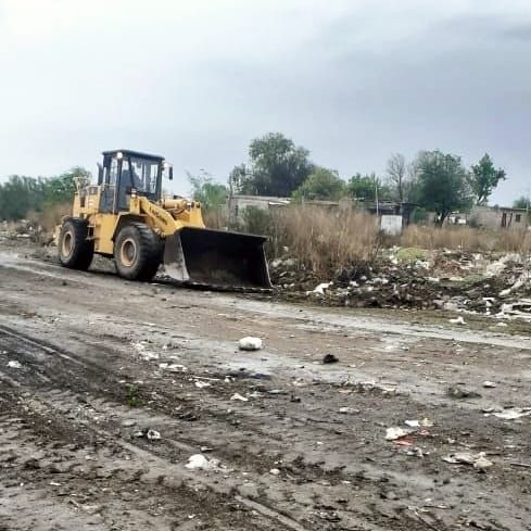 Continúan las tareas de limpieza de puntos verdes y canales de desagüe