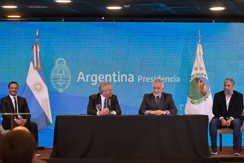 El presidente y el gobernador de San Luis anunciaron nuevas obras para la provincia
