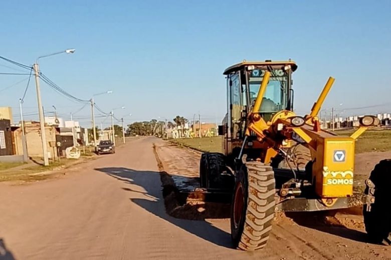 Continúan las tareas de mantenimiento y limpieza en Villa Mercedes