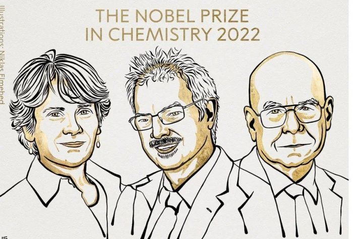 Los creadores de la “química del click” ganaron el premio Nobel 2022