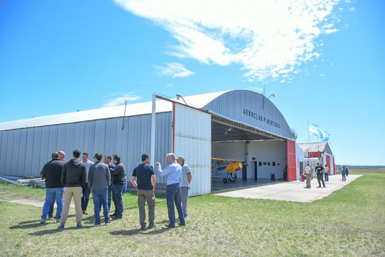 Comienzan los preparativos para el Gran Festival Aéreo de Villa Mercedes