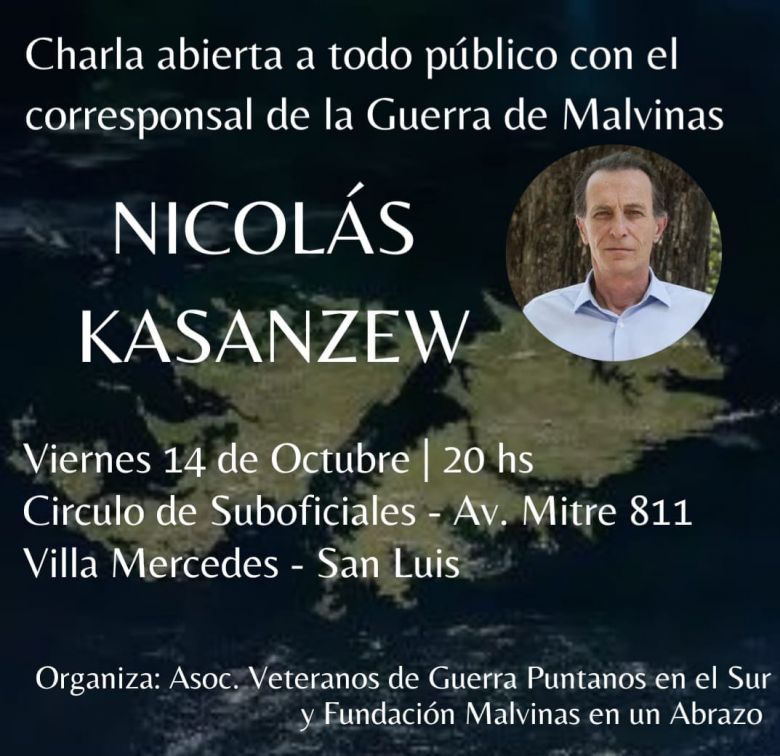  Llega Nicolás Kasanzew a Villa Mercedes