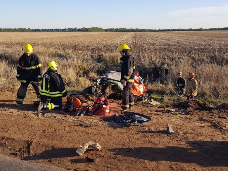 Murió exintendente de Achiras en un trágico siniestro vial en ruta 30 