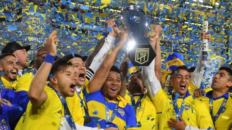 Boca de nuevo campeón del fútbol argentino