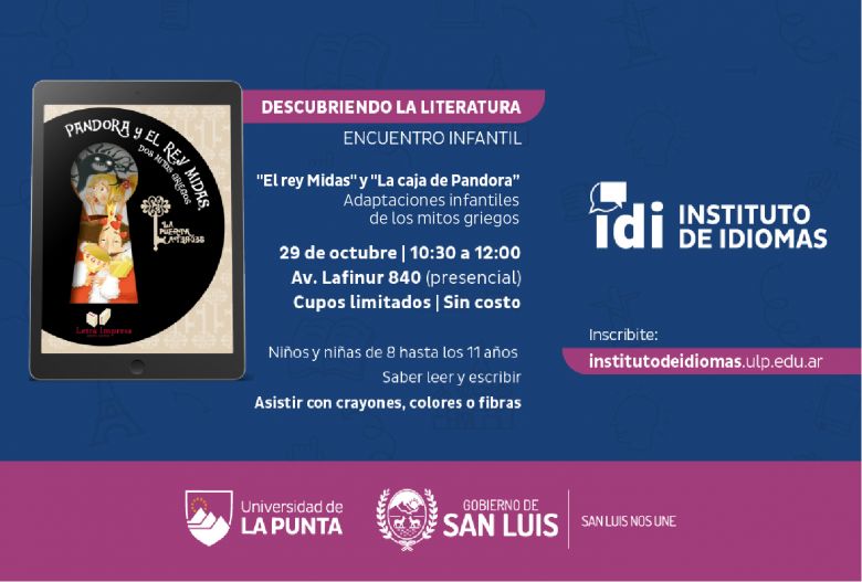 Llega una nueva edición del Encuentro Literario Infantil