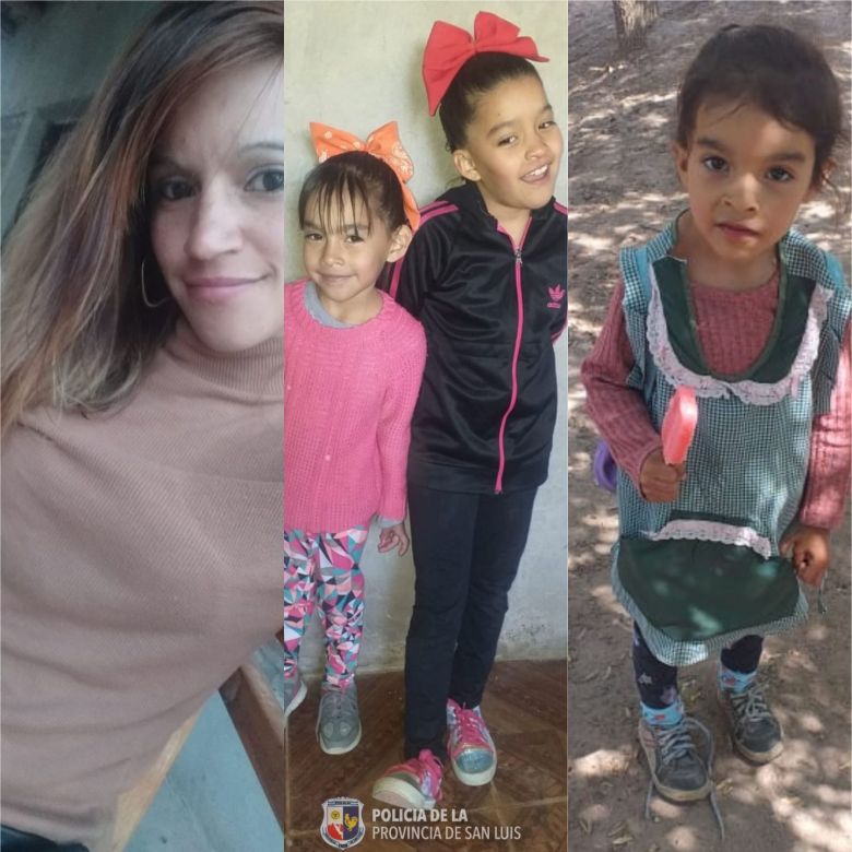 Solicitan el paradero de una mujer y sus tres hijas que viajaron a Mendoza en septiembre