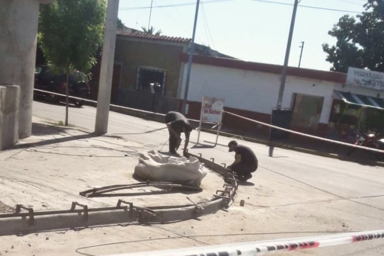 Se realizaron diversos trabajos en las calles de la ciudad 