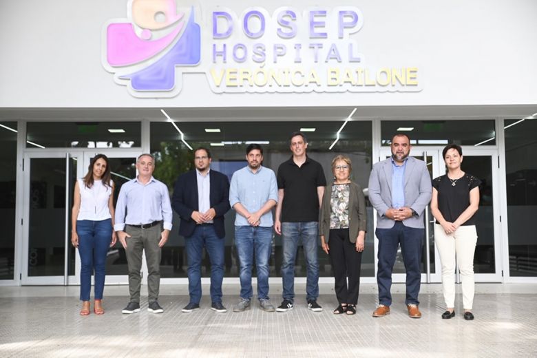 Se realizó un recorrió por las instalaciones del hospital de Dosep