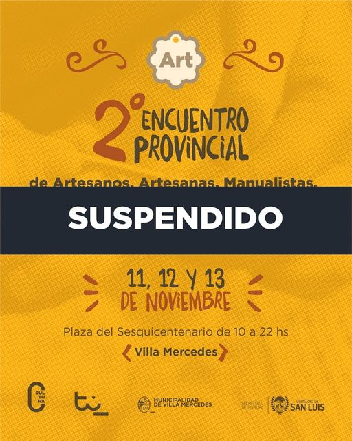 Por las condiciones climáticas se suspenden distintos eventos en la provincia