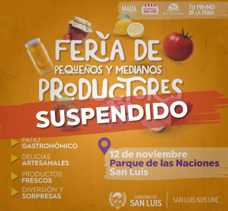 Por las condiciones climáticas se suspenden distintos eventos en la provincia