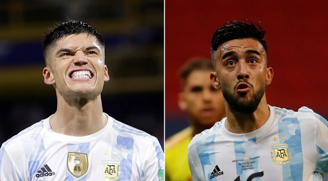 Joaquín Correa y Nicolás González fuera del mundial por problemas físicos