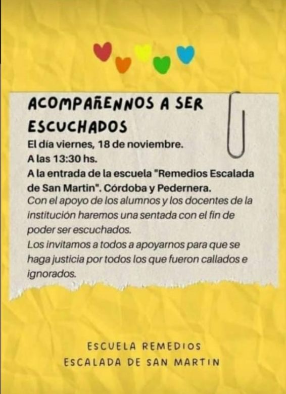 Padres y alumnos protestaron contra el regente sospechado de delitos contra menores