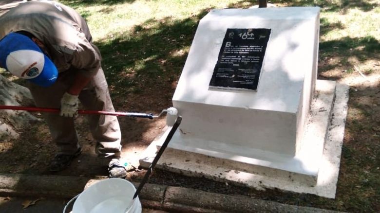 Se renovó la Plaza Lafiinur