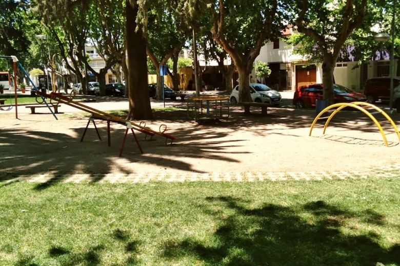 Se renovó la Plaza Lafiinur