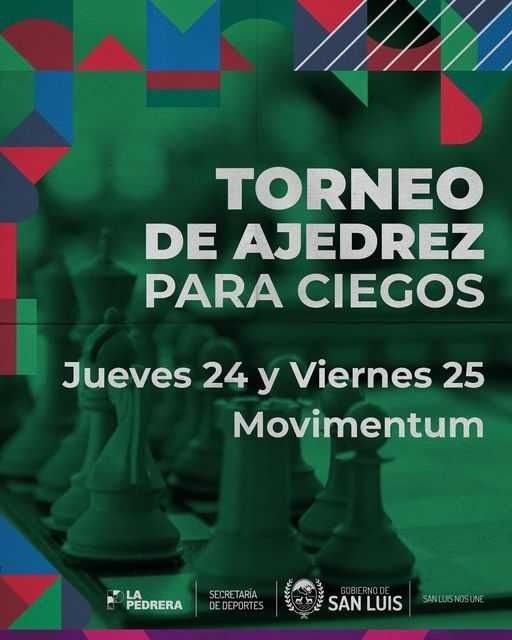 Comenzó el Torneo Provincial de Ajedrez para Ciegos