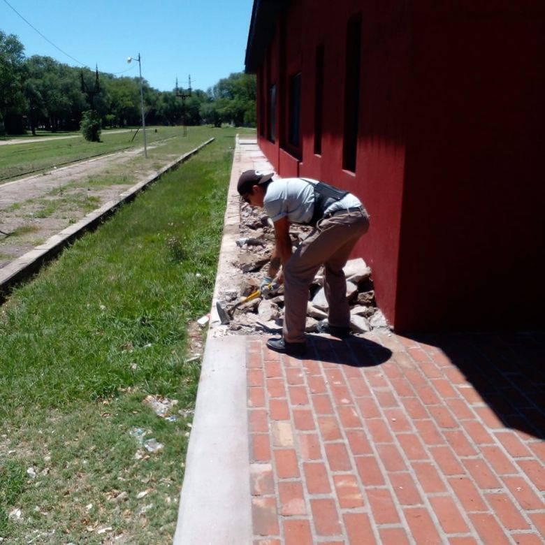 Continúan los trabajos de mantenimiento en calles y espacios públicos