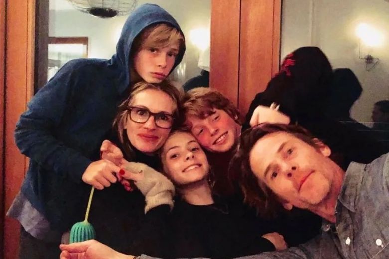 Julia Roberts festejó los 18 años de sus mellizos, Phinneas y Hazel, con una tierna imagen
