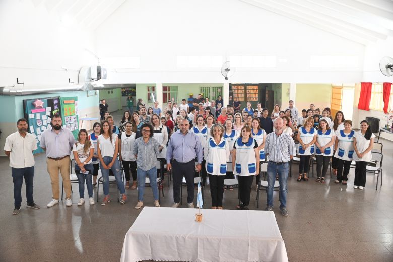 Inauguraron las refacciones y las obras de mantenimiento de la Escuela N°43 “Tomás Jofré” 