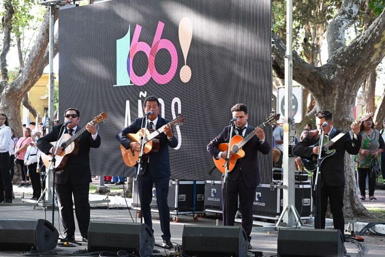 Villa Mercedes celebró sus 166 años con toda la comunidad 