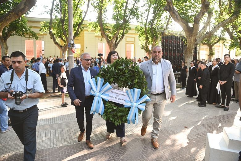 Villa Mercedes celebró sus 166 años con toda la comunidad 