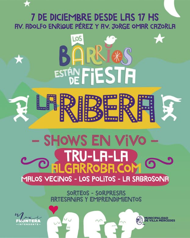 “Los Barrios están de Fiesta” llega a La Ribera