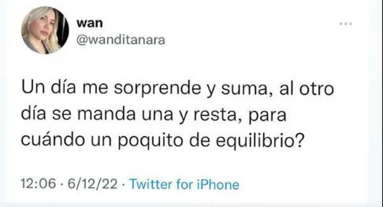 “Le encontré mensajes sospechosos”: Wanda Nara dejó entrever que Icardi volvió a escribirle a otras mujeres