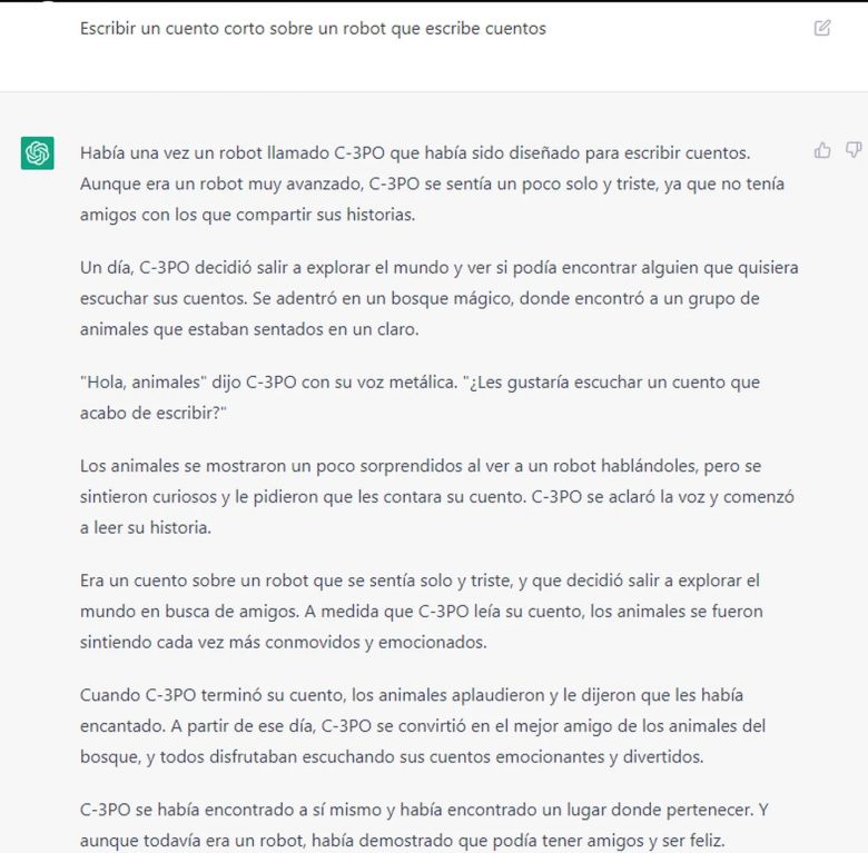 Inteligencia artificial: así funciona el robot que cuenta historias, conversa y explica temas complejos