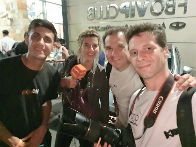 LV15 recibió a la Selección Argentina en Ezeiza 