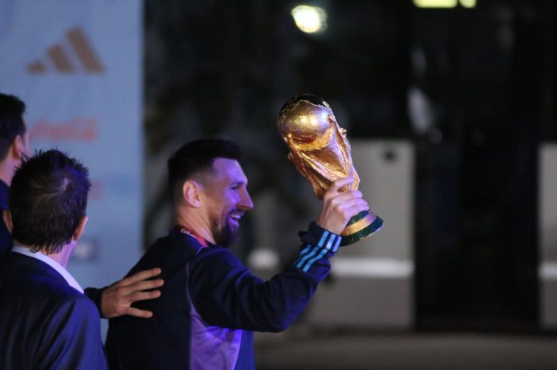 LV15 recibió a la Selección Argentina en Ezeiza 