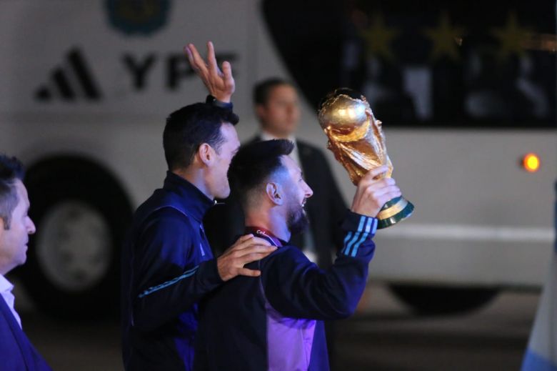 LV15 recibió a la Selección Argentina en Ezeiza 