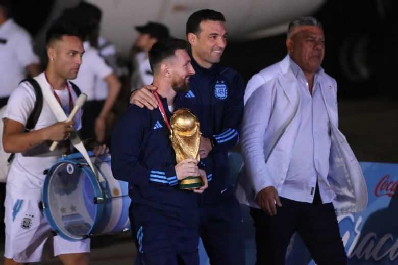 LV15 recibió a la Selección Argentina en Ezeiza 