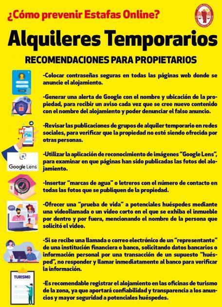Cómo prevenir estafas en reservas online en alquileres vacacionales
