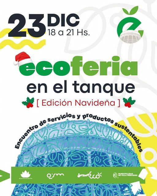 Llega la EcoFeria Edición Navideña al Paseo del Tanque de OSM