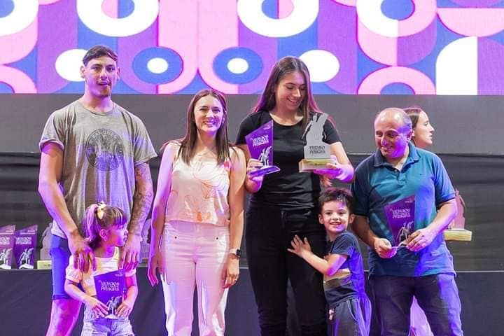 Deportistas distinguidos en la 1° edición de los Premios "Juan Pascual Pringles"