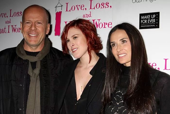 Bruce Willis y Demi Moore, abuelos: su hija Rumer está embarazada